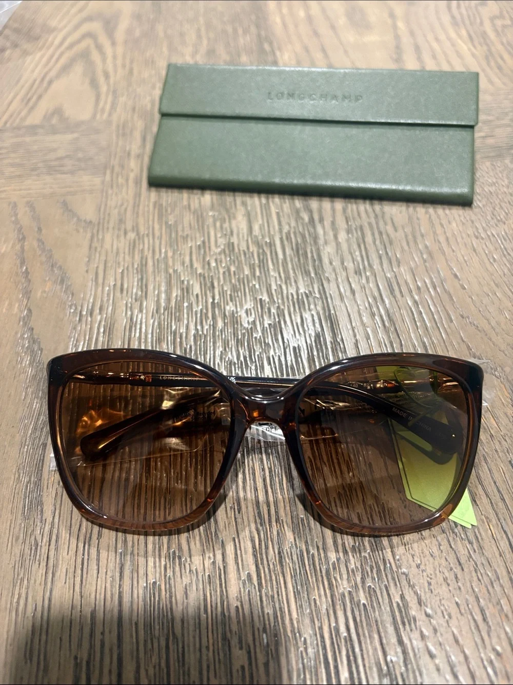 Longchamp LO710S Sunglasses Gradient Brown Rose